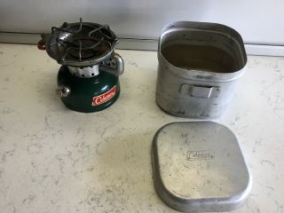 Vintage Coleman 502 Gas Cooking Stove 6 - 65 With Case No Handle