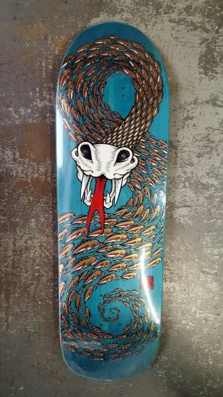 Vintage 1991 Powell Peralta Mike Mcgill Serpent Skateboard