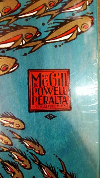 Vintage 1991 Powell Peralta Mike McGill Serpent Skateboard 2