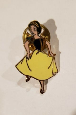 Vintage Disney Snow White Lapel Pin 1980 