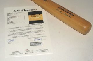 Mickey Mantle York Yankees Signed Autographed Baseball Bat Jsa Loa