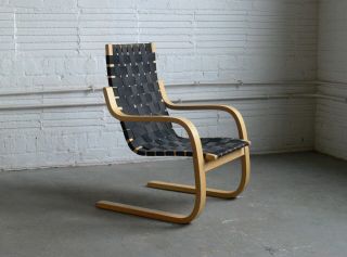 Alvar Aalto Lounge Chair 406 For Icf Artek