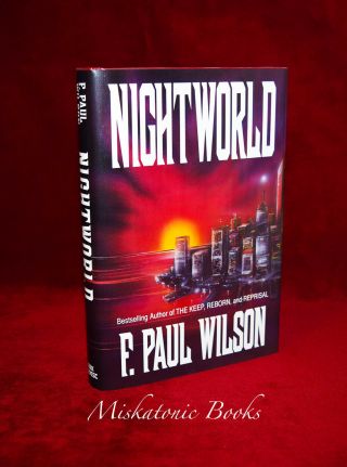 Nightworld By F.  Paul Wilson,  Hardcover First Edition,  Dark Harvest