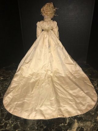 Rare Antique French Bebe Jumeau Depose Lady Doll body with German Kestner head 2