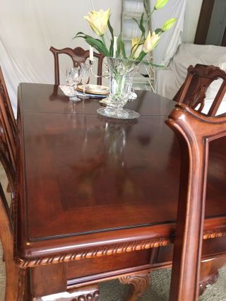 Chippendale Dining Table And Chairs
