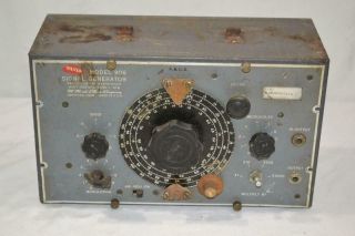 Vintage Mcmurdo Silver Model 906 Signal Generator Parts
