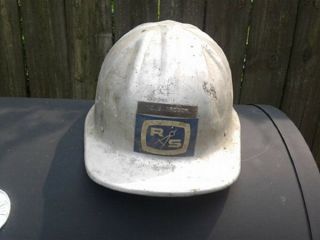 Vintage Mcdonald Aluminum Safety Hard Hat Miner 