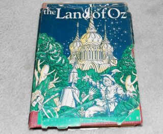 1932 The Land Of Oz Sequel To Wizard Of Oz Book - L.  Frank Baum - John R Neill Illus