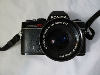 Vintage Konica Autoreflex Tc 35mm Camera Bundle