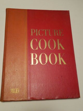 Vintage 1958 Time Life Picture Cookbook - Hardcover Book Usa