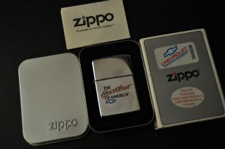 Zippo Lighter Chevrolet " Heartbeat Of America "