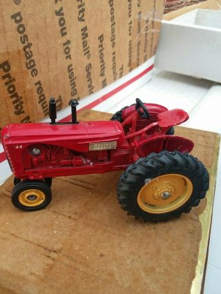 Vintage Reuhl Massey Harris 44 1/16 Die Cast Farm Tractor Toy Early