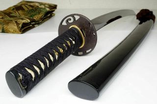 Antique Japanese Wakizashi Sword " Sukemune助宗 " Samurai Katana Nihonto,  68cm