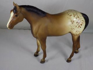 Vintage Breyer Arabian Appaloosa Mare Horse Brown