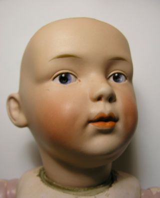 Antique Gebruder Heubach 16 Inch Art Character Doll,  Very Rare
