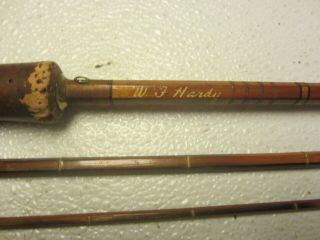 Vintage W J Hardy Bamboo Fly Rod