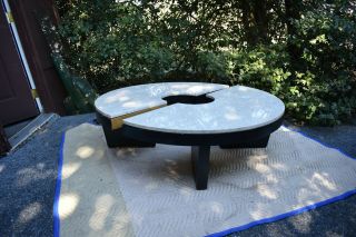 Harvey Probber Nuclear Coffee Table Marble Top 50 