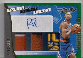 R.  J.  Barrett 2019/20 Absolute Tools Of The Trade 2 Patch/ball Rookie Auto 4/5