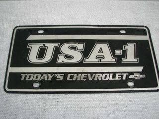 Vintage Booster Plate Usa - 1 Today 