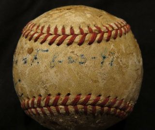 Babe Ruth Single Signed Autographed Baseball - PSA - 1947 Signature Yankees HOF 3