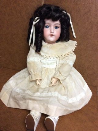 Antique Armand Marseille Germany 390 A 8 M 22” Bisque Head Compo Body Doll