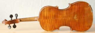 Very Old Labelled Vintage Small Violin " Leandro Bisiach " Fiddle 小提琴 ヴァイオリン Geige