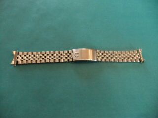 Vintage 18mm Stainless Steel Watch Band For Omega Watch
