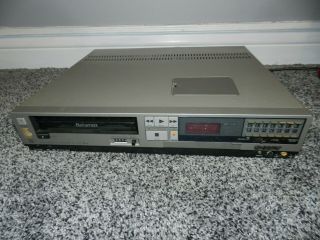 Vintage Sony Betamax Video Cassette Recorder Model Sl 2300 Beta