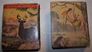 Big Little Books The Beasts of Tarzan and Zane Grey ' s King of the Royal Mounted 3