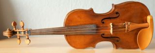 old violin 4/4 geige viola cello fiddle label AUGUSTO LIORNI 2