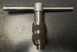 Vintage Starrett No.  93 C T - Handle Tap Wrench 3
