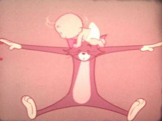 Tom And Jerry 16mm Film “tot Watchers ” 1958 Vintage Cartoon