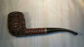 Bbb - Bermuda 667/london England Vintage Estate Hand Carved Smoked Brair Pipe