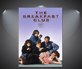 The Breakfast Club Vintage Movie Poster - A0,  A1,  A2,  A3,  A4 Sizes