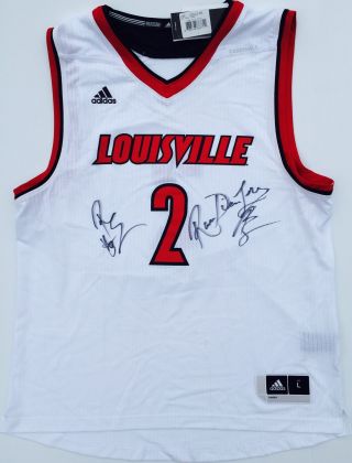 Russ Smith Russdiculous 2 Signed Louisville Cardinals Basketball Jersey W/coa