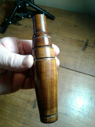 Vintage Wooden Duck Call No Markings Or Maker Good