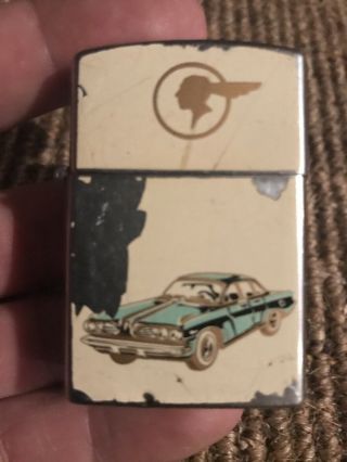 Vintage Pontiac Indian Head Pontiac Auer Lighter