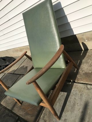 Rare Mid Century Modern Milo Baughman Recliner Lounge Chair