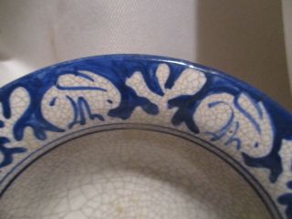 Antique Dedham Pottery Arts & Crafts Era Whipped Cream Bowl SPECIAL 2