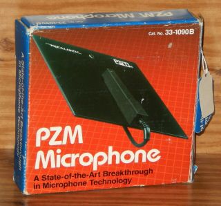Vintage Realistic 33 - 1090b Pzm Microphone