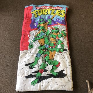 Teenage Mutant Ninja Turtles Tmnt Sleeping Bag Mirage Studio Vintage 1988