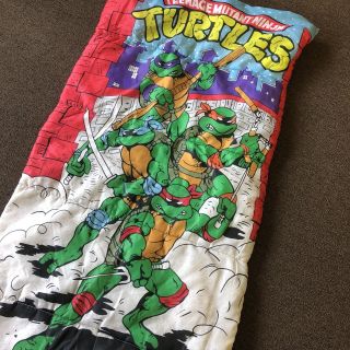 Teenage Mutant Ninja Turtles TMNT SLEEPING BAG Mirage Studio Vintage 1988 3