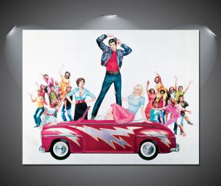 Grease Vintage Movie Poster - A1,  A2,  A3,  A4 Sizes