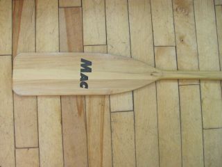 Vintage Mac Wood Boat Paddle.