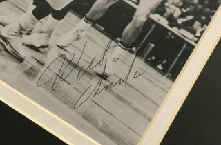 Wilt Chamberlain Signed 8x10 Photo Autographed Framed 13x15 PSA/DNA LOA HOF 2