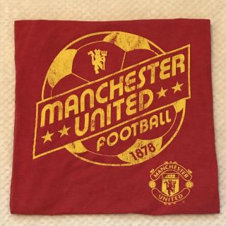 Manchester United Red Vintage - Look Graphic T - Shirt Size L