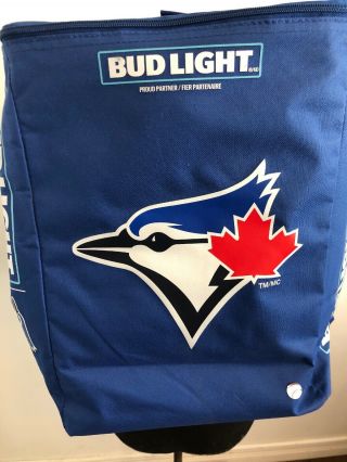 Mlb Toronto Blue Jays Bud Light Beer Backpack Cooler Holds 24 Cans