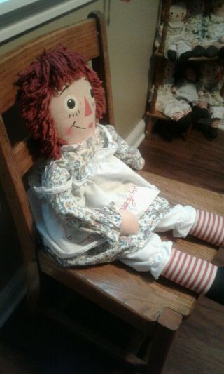 Annabelle Raggedy Ann Doll 30 " Knickerbocker