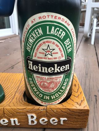 Rare Vintage Heineken Beer Sign