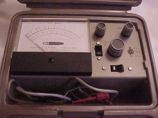 Heathkit Model It - 18 Vintage In Circuit / Out Of Circuit Transistor Tester